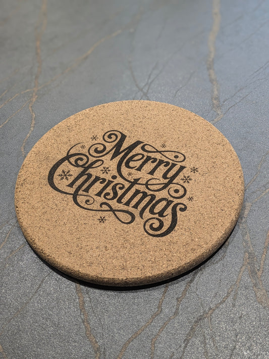 Merry Christmas Trivet