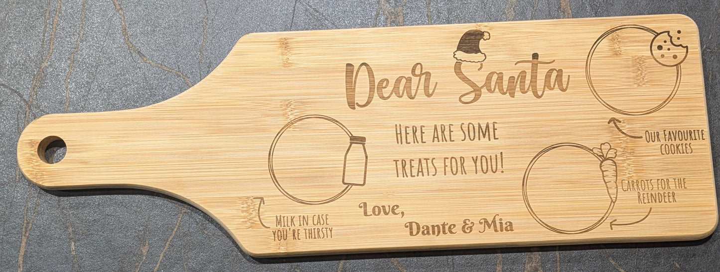 Personalized Dear Santa Serving Tray